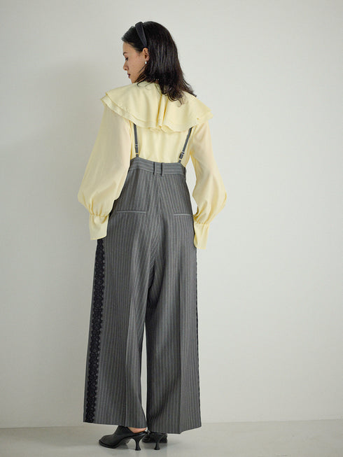 【 予約:12月中旬 】ラッフルブラウス /M254-13045